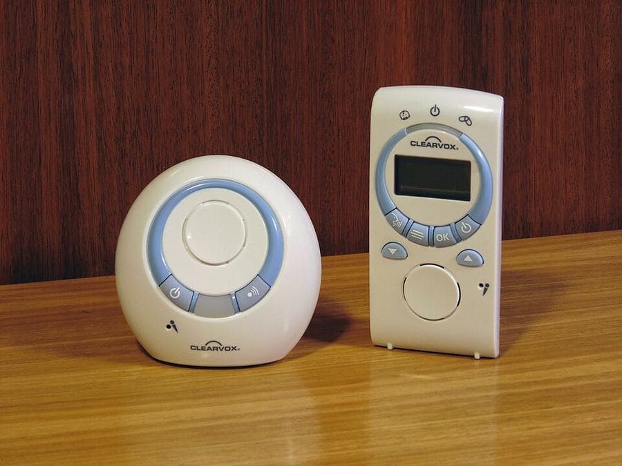 Աուդիո baby phone՝ Երկկողմանի աուդիո մոնիտոր՝ մարտկոցով և հոսանքով