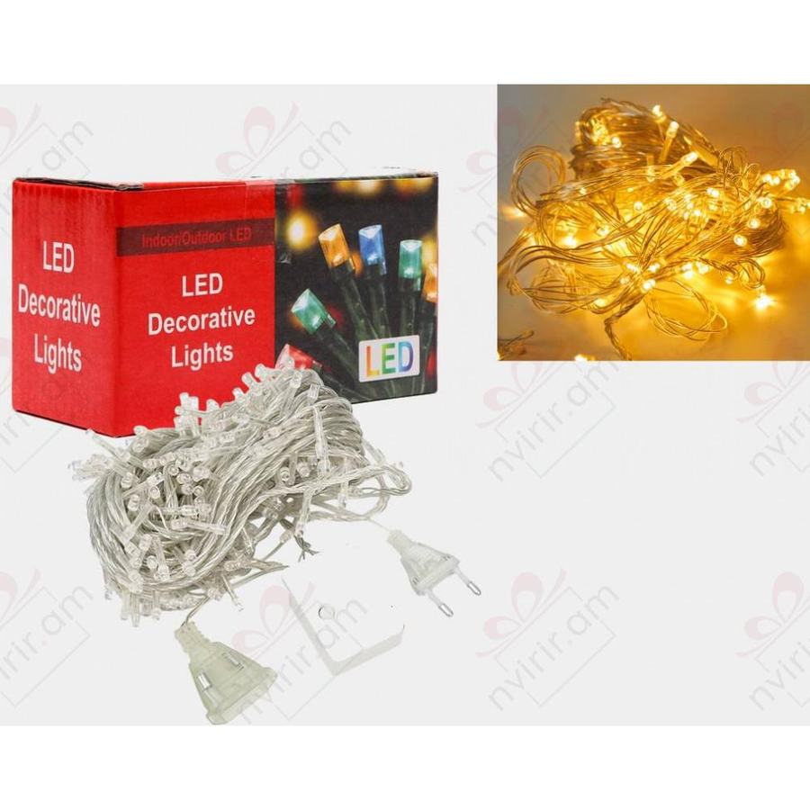 LED տոնական գիրլյանդ 10 մ